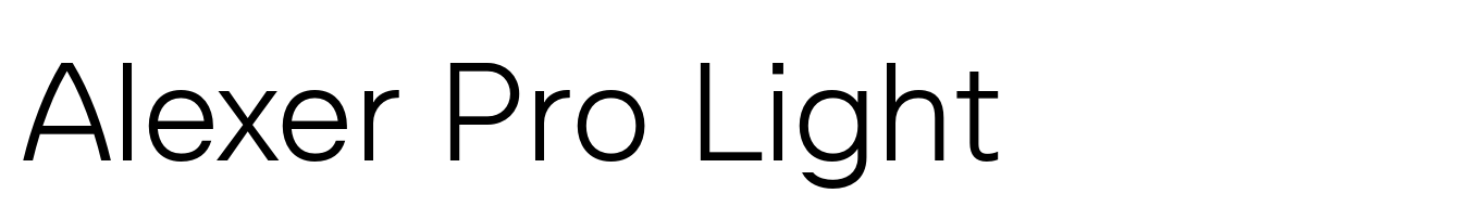Alexer Pro Light